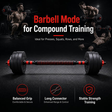 6-in-1 Adjustable Weight Set