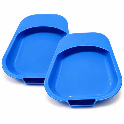 Unisex Bed Pan with Handle 32cm Portable Toilet Urinal for Elderly, Disabled & Bedridden Patients Spill-Resistant Commode