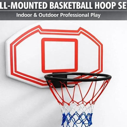 Large Basketball Hoop Wall Mounted Indoor Outdoor Basketball Games