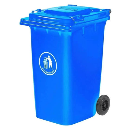 100L Wheelie Bin with Wheels | Large Outdoor Rubbish Bin for Home Garden Garage | Waste Storage Solution