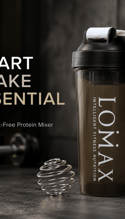 700ml Protein Shaker Bottle with Mixing Ball, BPA-Free Leak-Resistant Sports Drink Mixer Cup for Protein Powder, BCAA and Creatine, Portable Gym Fitness Workout Bottle for Men and Women and Travel Use