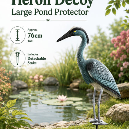 Plastic Hawk  Bird Decoy Pest Deterrent Garden Pond Pigeon Crow Cat Scarer Outdoor Ornament