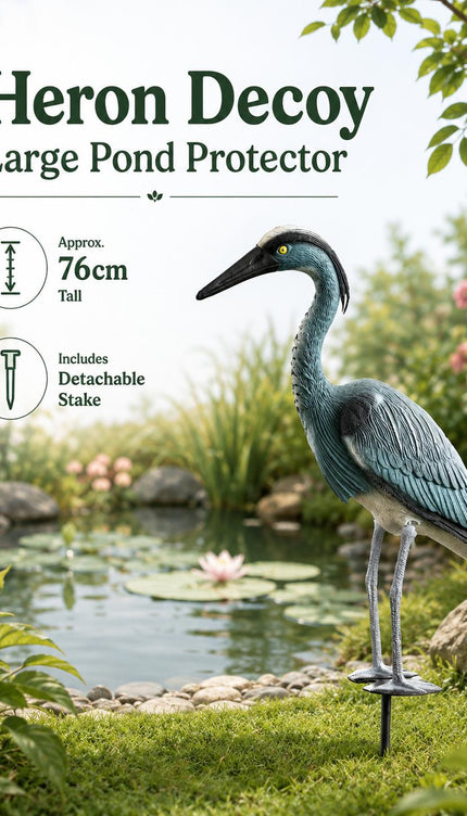 Plastic Hawk  Bird Decoy Pest Deterrent Garden Pond Pigeon Crow Cat Scarer Outdoor Ornament