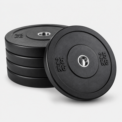 Rubber Weight Plates Barbell Discs Dumbbell Weights Strength Training Gym Lifting Plates for Home Workout