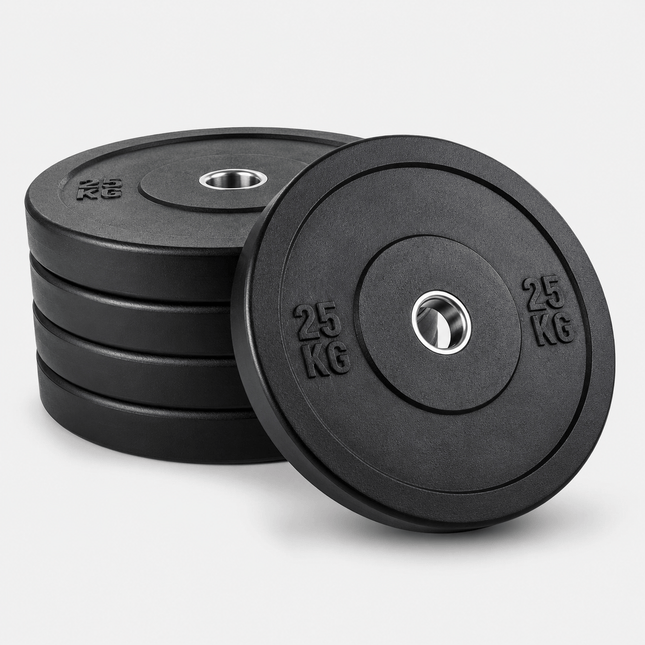 Rubber Weight Plates Barbell Discs Dumbbell Weights Strength Training Gym Lifting Plates for Home Workout
