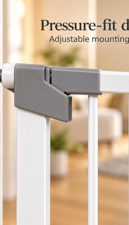 63-70cm Baby Safety Gate Auto Close Double Lock