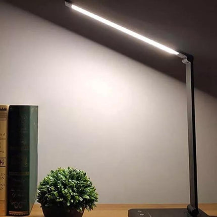 LED Table Lamp Eye-Caring Study Light Featuring 5 Modes USB Rechargeable Touch