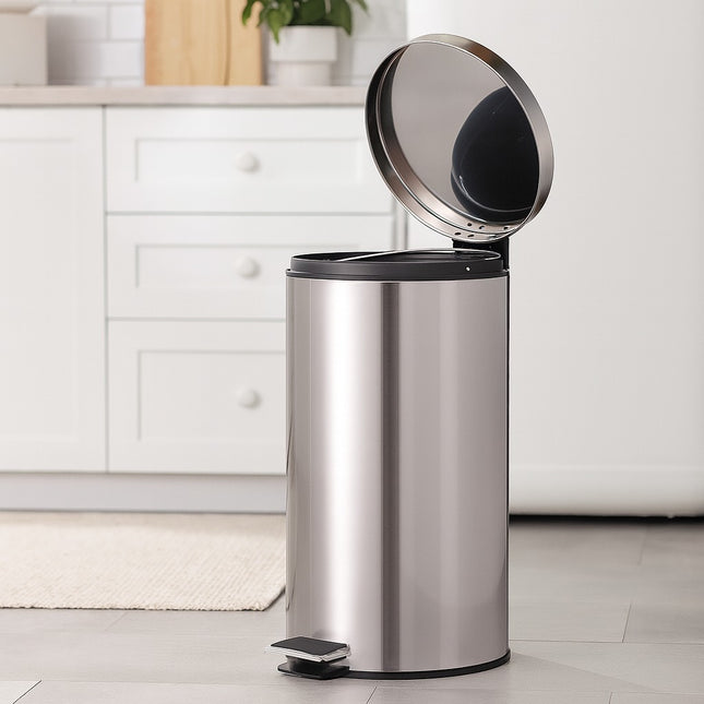 12L Stainless Steel Pedal Bin