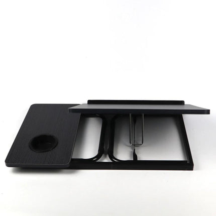 Foldable Laptop Table Portable Bed Sofa Tray with Cup Holder for Notebook Home Office Reading & Breakfast