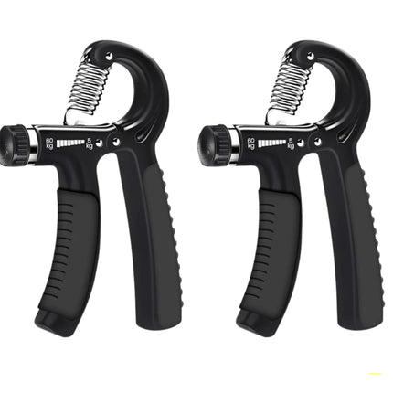 Hand Grip Strengthener 2 Pack Adjustable 5-60KG Forearm Wrist Exercise Trainer