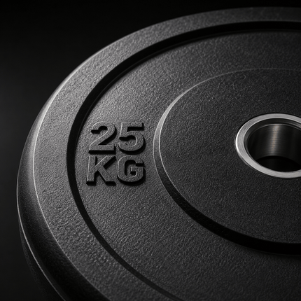 Rubber Weight Plates Barbell Discs Dumbbell Weights Strength Training Gym Lifting Plates for Home Workout