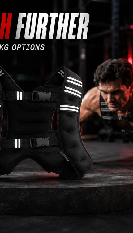 5kg Weighted Vest with Adjustable Fit for Running & Strength Training