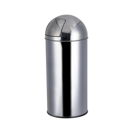 50L Stainless Steel Swing Lid Bin – Large Indoor & Outdoor Waste Bin
