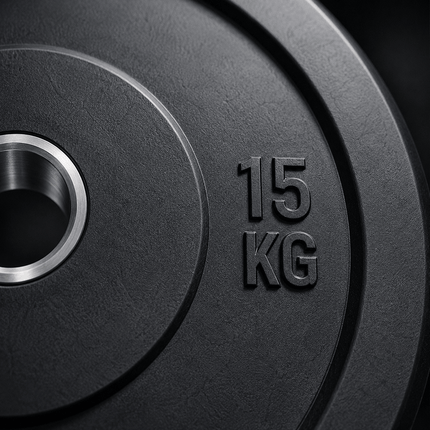 Rubber Weight Plates Barbell Discs Dumbbell Weights Strength Training Gym Lifting Plates for Home Workout