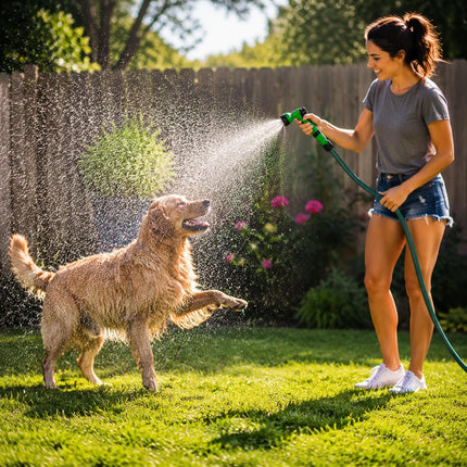 10m Garden Hose Reel Set