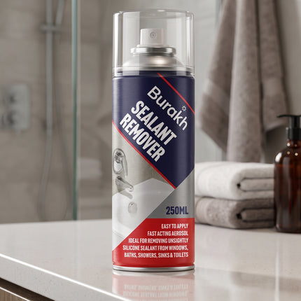 Sticker & Label Remover Aerosol Spray 250ml – Quick Drying & Easy Removal