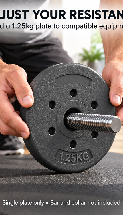 1.25kg Single Weight Plate for Dumbbell & Barbell