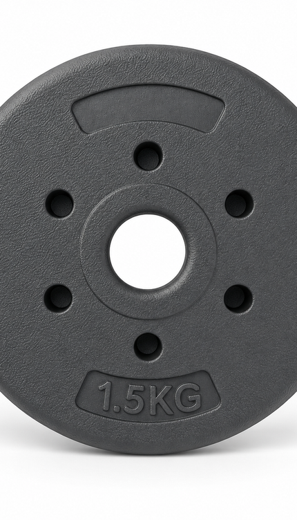 1.5kg Single Weight Plate for Dumbbell & Barbell