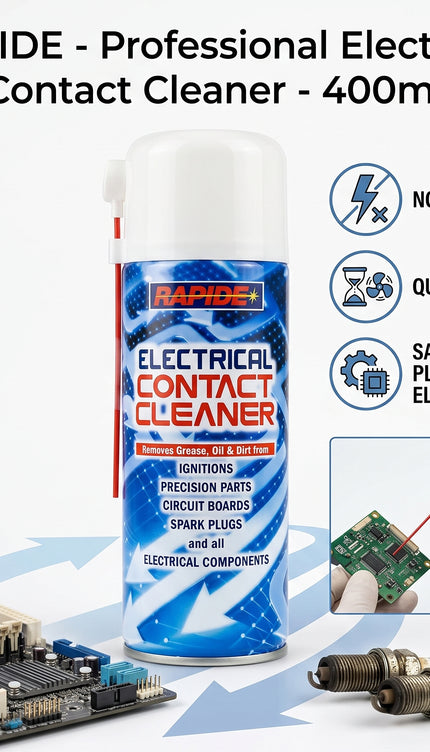 200ml Electrical Contact Cleaner Switch Clean Aerosol Spray Can Dirt Remover