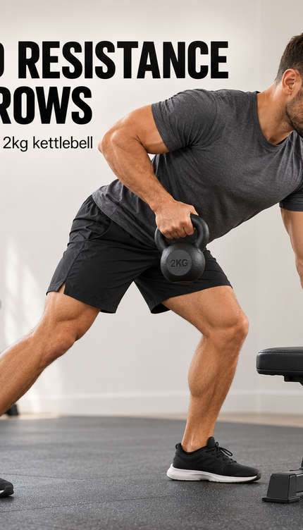 Kettlebell Weights 2KG Black Vinyl Coated Cement