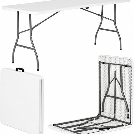 6ft Heavy Duty Folding Table – White
