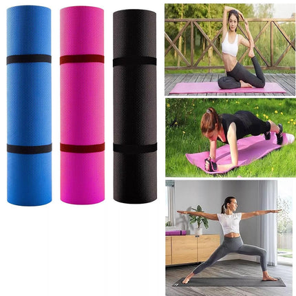 3mm Non-Slip EVA Yoga Mat – 180 × 61cm