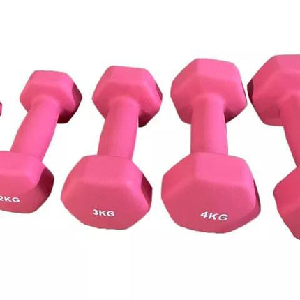 Neoprene Dumbbells Set Weights Iron Hand Pair Aerobic Workout Fitness Home Gym