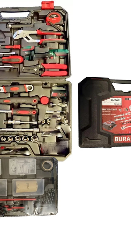 Tool Kit 325 Pcs Professional Hand Tool Kit Set Household & Workshop DIY Tools