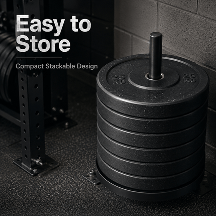 Rubber Weight Plates Barbell Discs Dumbbell Weights Strength Training Gym Lifting Plates for Home Workout