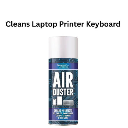 BURAKH Compressed Air Duster 200ml – Powerful Dust Cleaner Spray for Electronics, Laptops, Keyboards, PCs, Cameras & Gadgets | Safe, Anti-Static Formula | Ideal for Office & Home Use