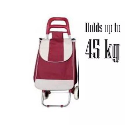 35L Folding Shopping Trolley with Waterproof Bag