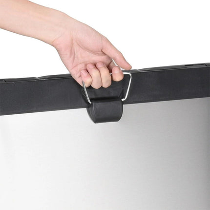 45L Stainless Steel Triple Compartment Pedal Bin – 3x15L Recycling Waste Bin