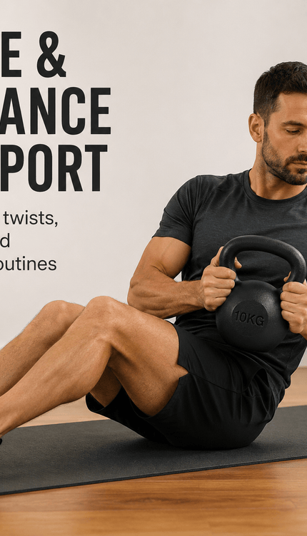10kg Cast Iron Kettlebell – Black, Flat Base