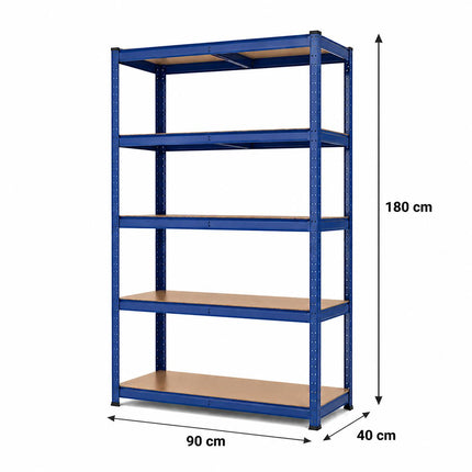 5 Tier Steel Garage Shelving Unit
