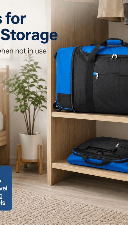 80L Rolling Duffle Bag