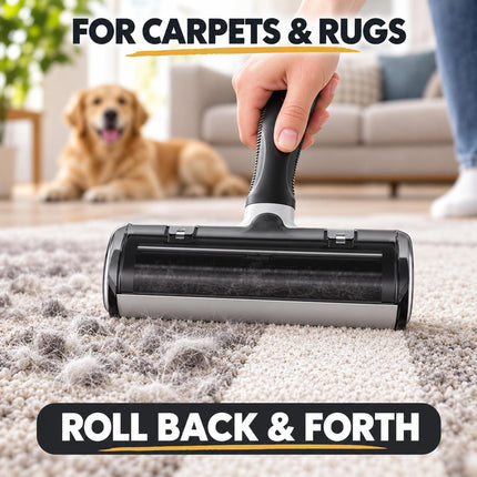 Reusable Lint Roller Pet Hair Remover Washable Sticky Roller for Dog Cat Fur Clothes Sofa Carpet Furniture Car Seats