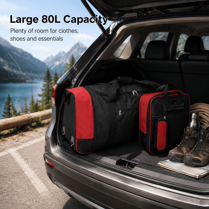 80L Rolling Duffle Bag