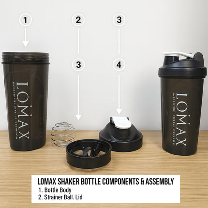 700ml Protein Shaker Bottle with Mixing Ball
