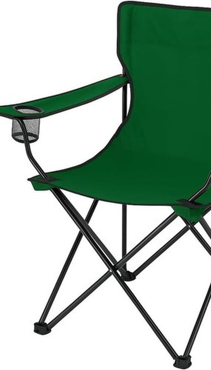 Portable Folding Camping Chair Lightweight Outdoor Garden Beach Picnic Fishing Chair Steel Frame 110kg Capacity