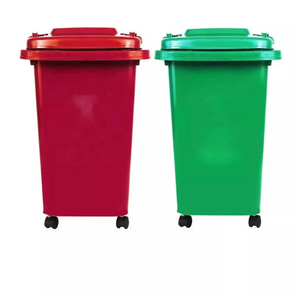 30L/50L Recycling Wheelie Bin with Lid