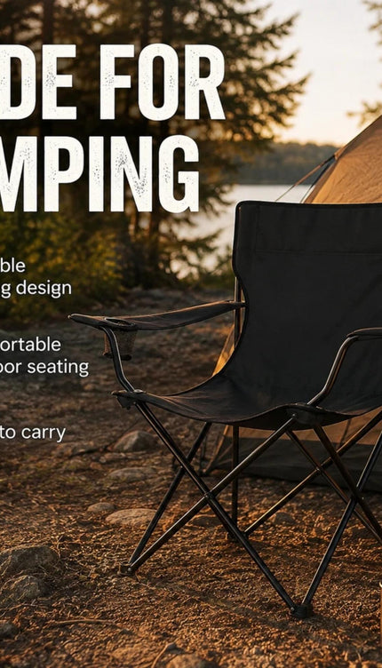 Camping Chairs Portable Folding Lightweight Outdoor Garden Beach Picnic Chair