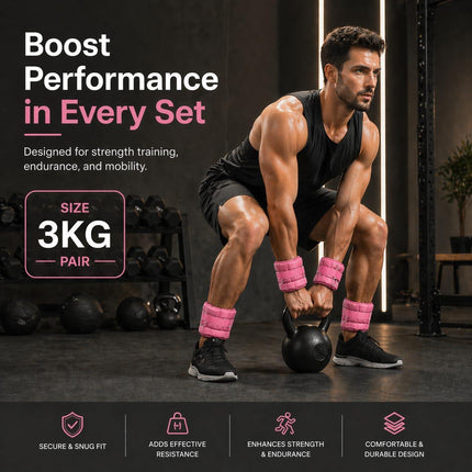 2-Piece Adjustable Ankle & Wrist Weights