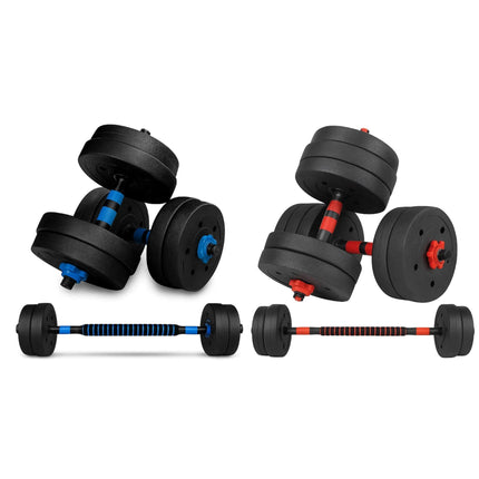 Adjustable Dumbbell & Barbell Set