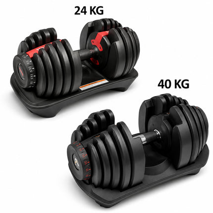 Adjustable Quick Dial Dumbbell Set-Home Training