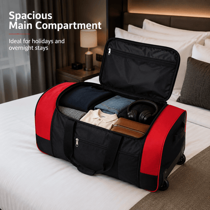 80L Rolling Duffle Bag