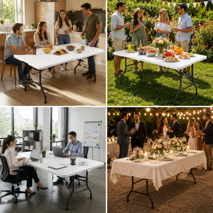 6ft Heavy Duty Folding Table
