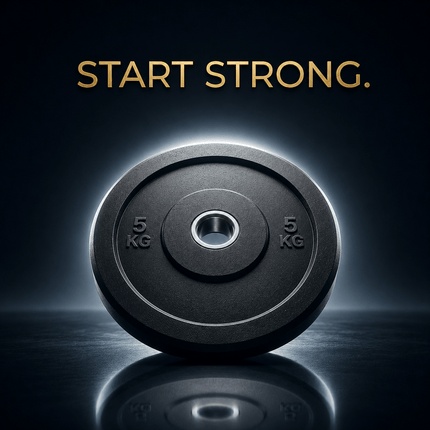 Rubber Weight Plates Barbell Discs Dumbbell Weights Strength Training Gym Lifting Plates for Home Workout
