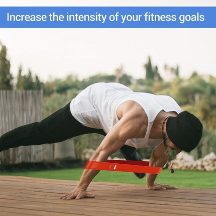 Resistance Bands Set 5 Levels Pull Up Assist Bands Yoga Fitness Exercise Workout Training Latex Loop Bands for Gym Home Strength Training Mobility Stretching