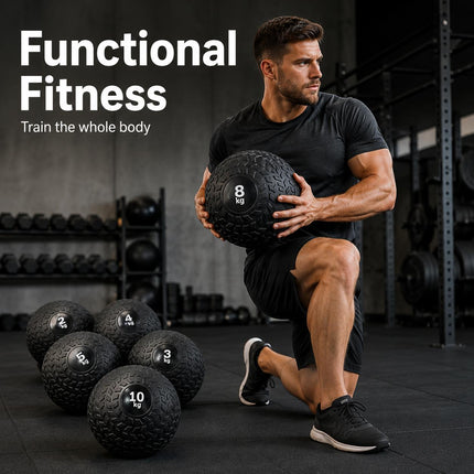 No Bounce Slam Ball Medicine Ball 2-25KG for Weight Training