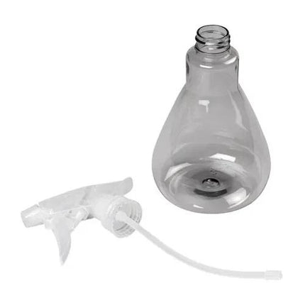10 Pack 500ml Trigger Spray Bottles Clear PET Plastic Water Misters for Hair Salon Garden Plants Cleaning Home